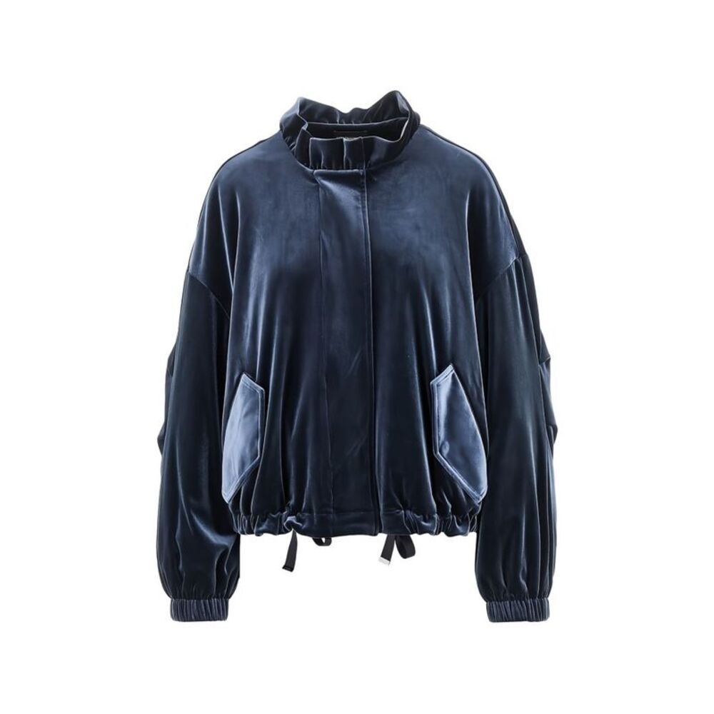 Emporio Armani Women Chenille Blouson Jacket